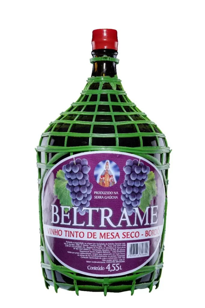 Vinho Tinto de Mesa Garrafão 4,55 lt